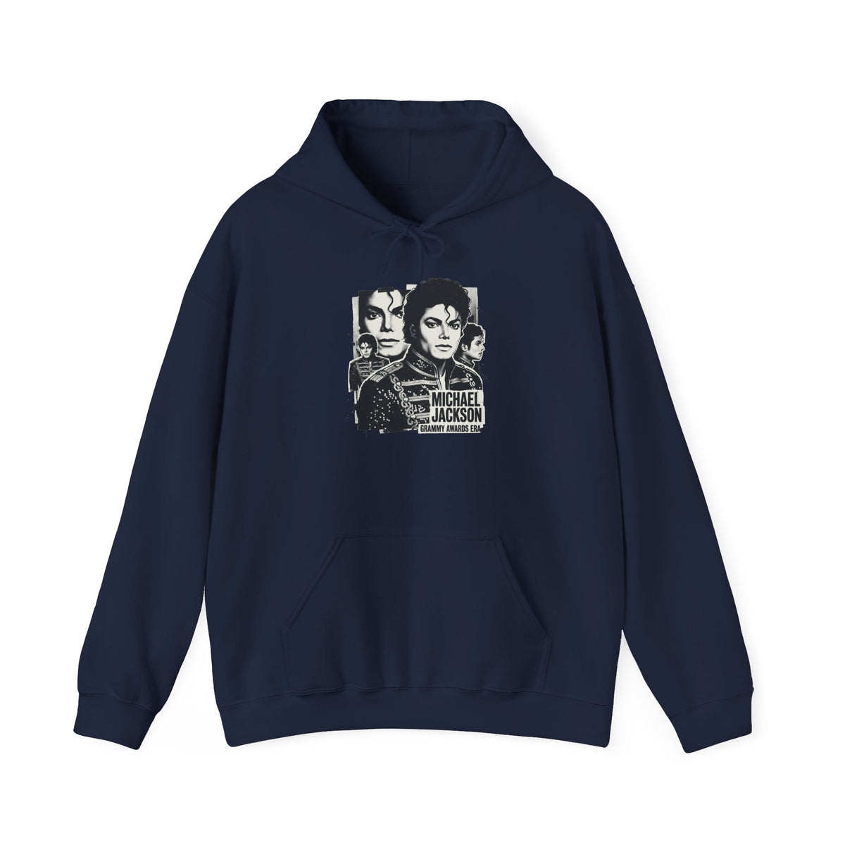 Graphic Hoodie — Iconic Music Portrait Vintage-Style
