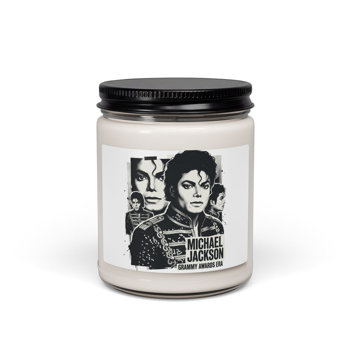 9oz Scented Soy Candle — Retro Pop Star Portrait (Grammy Era)