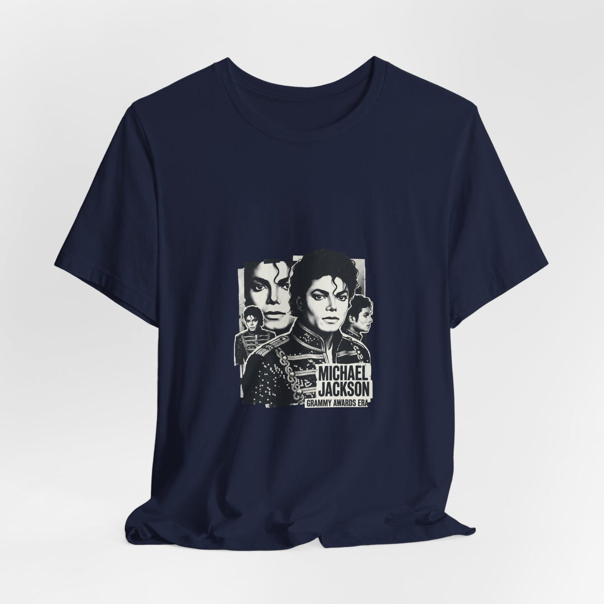 Retro Pop Star Portrait Tee — Michael Jackson Graphic T-Shirt