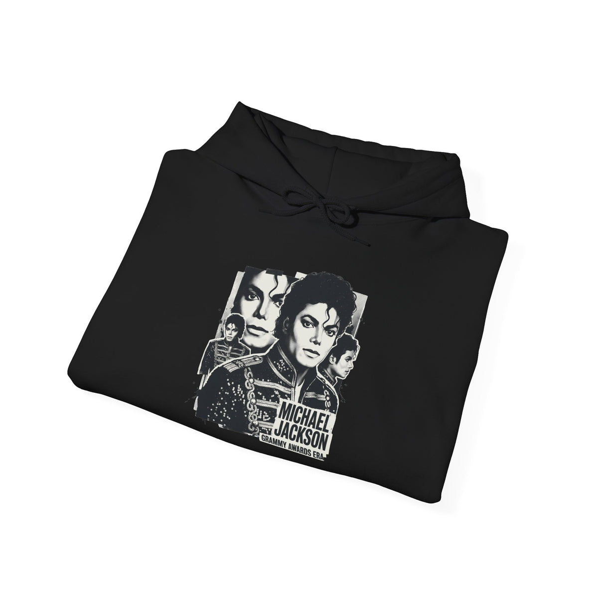 Graphic Hoodie — Iconic Music Portrait Vintage-Style