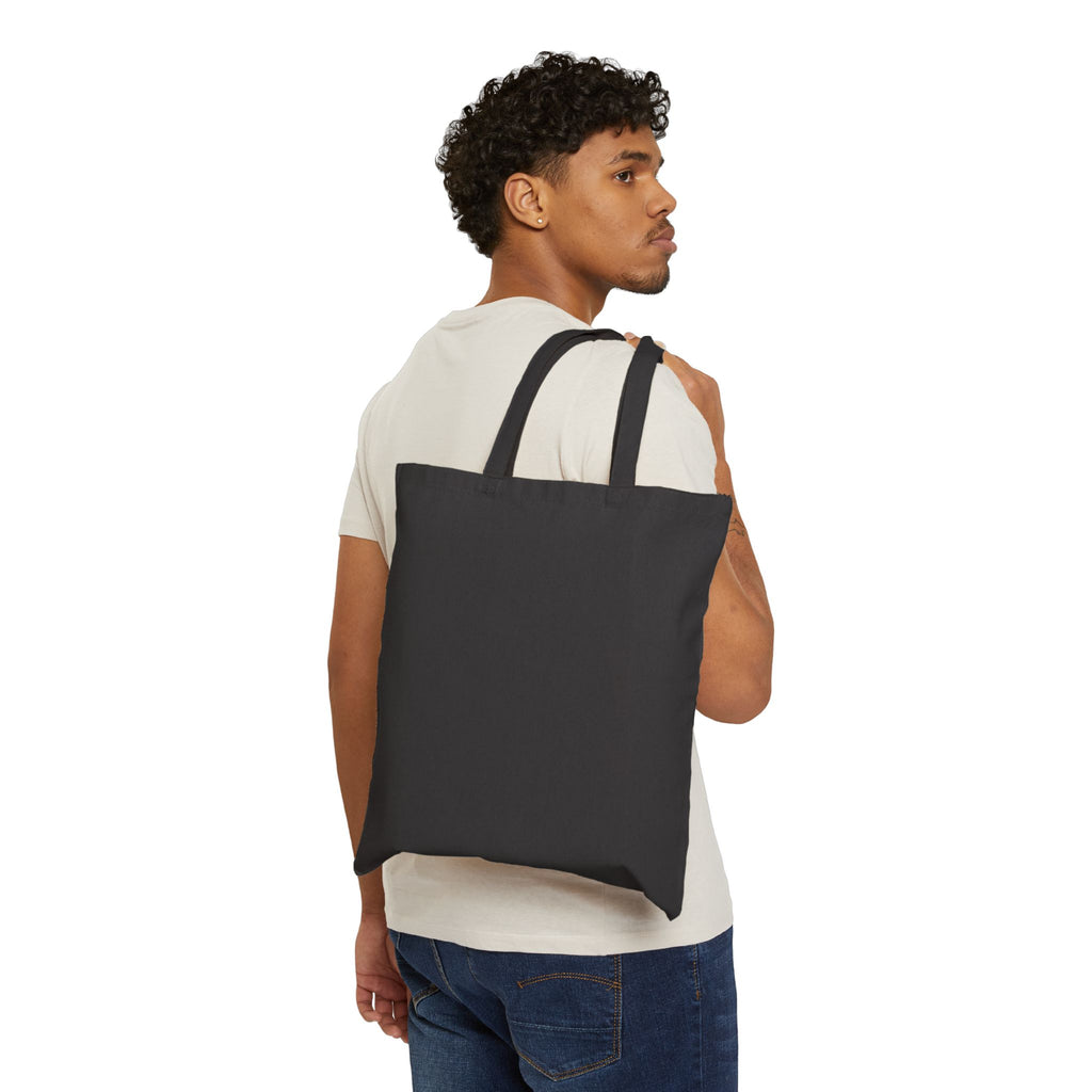 Canvas Tote Bag — 'How Sweet the Home' Cottage Illustration Eco Shopper