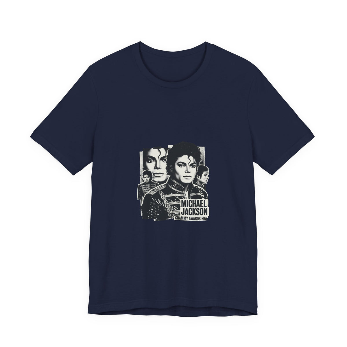 Retro Pop Star Portrait Tee — Michael Jackson Graphic T-Shirt