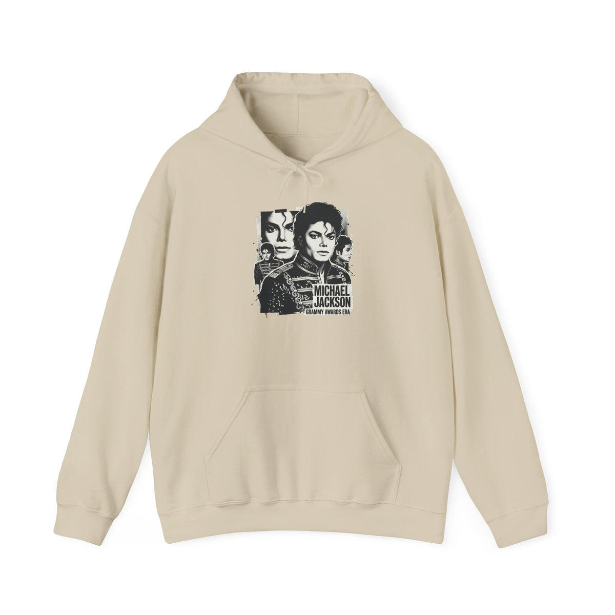 Graphic Hoodie — Iconic Music Portrait Vintage-Style