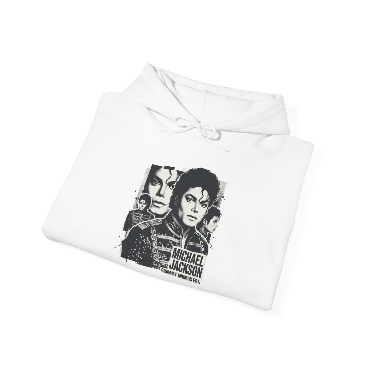 Graphic Hoodie — Iconic Music Portrait Vintage-Style
