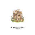I'm With the Chics Chicken Coop Sticker — Cute Farmhouse Kiss-Cut Vinyl Sticker