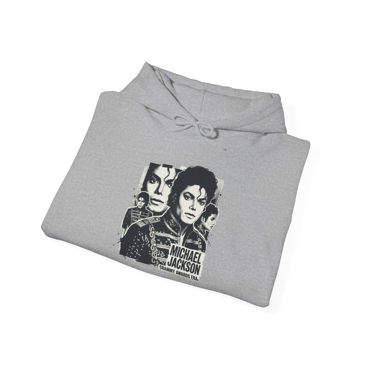 Graphic Hoodie — Iconic Music Portrait Vintage-Style