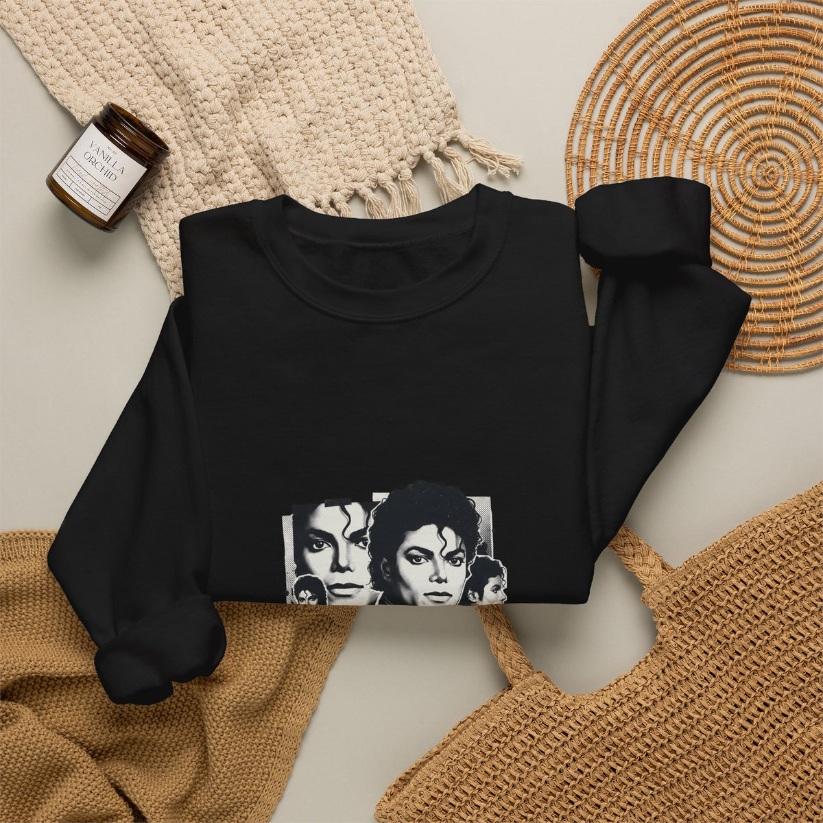 Retro Pop Icon Crewneck Sweatshirt