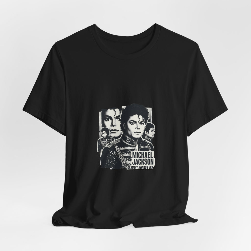 Retro Pop Star Portrait Tee — Michael Jackson Graphic T-Shirt