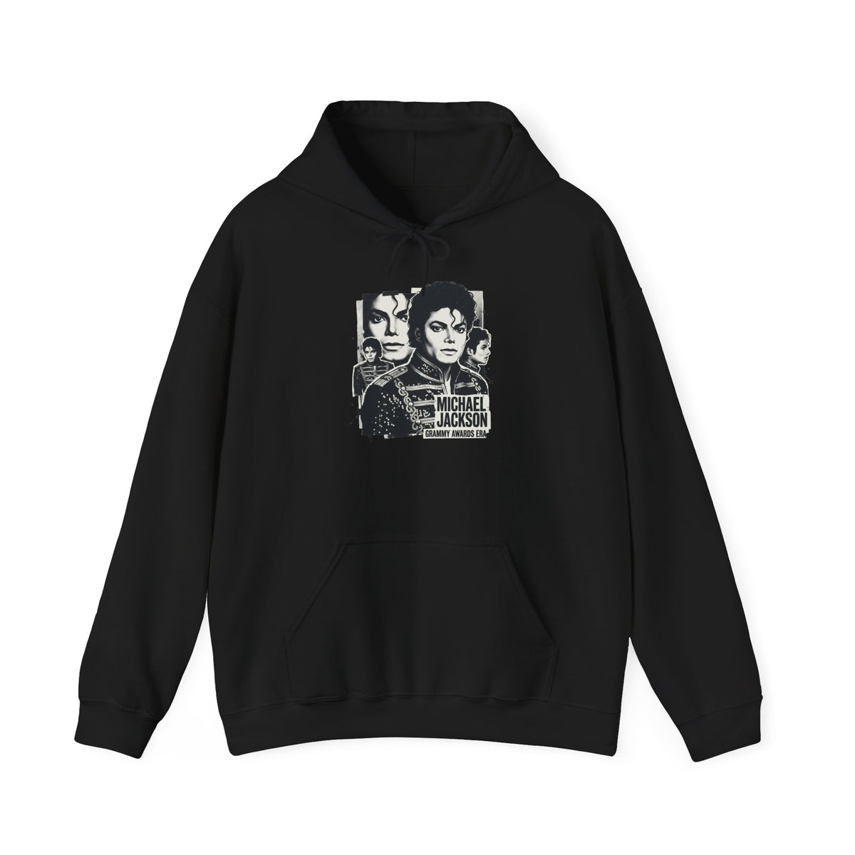 Graphic Hoodie — Iconic Music Portrait Vintage-Style