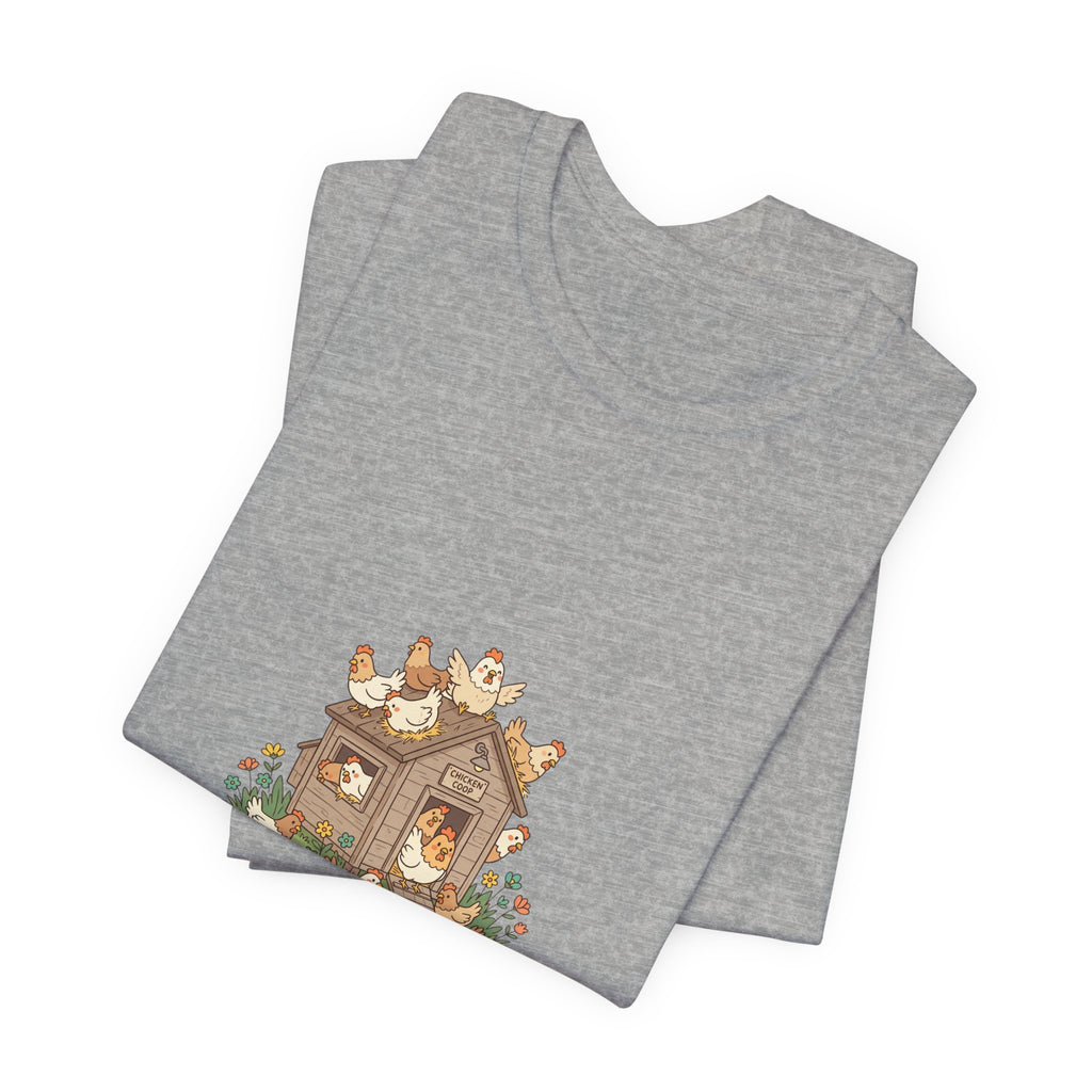 Chicken Coop Cottage Tee — 'I’m With The Chicks' Cute Farm Animal T-Shirt