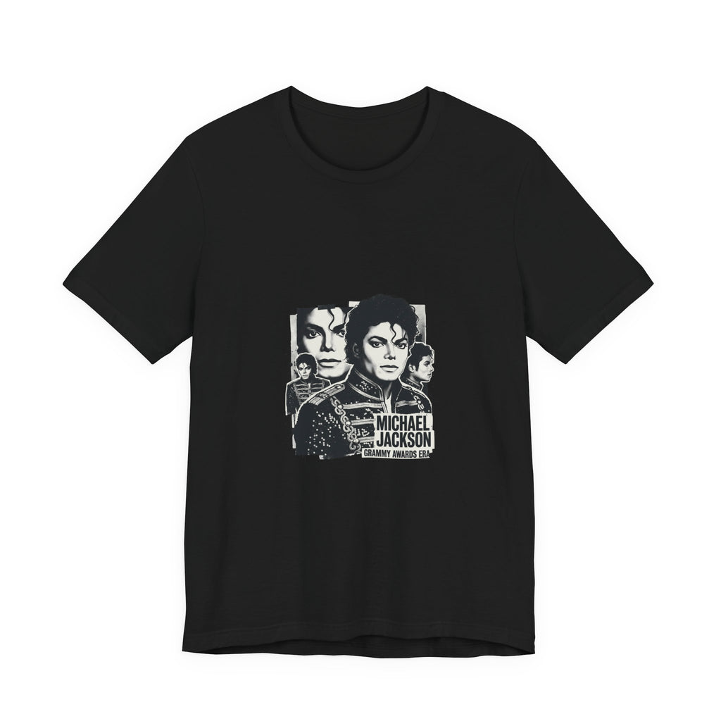 Retro Pop Star Portrait Tee — Michael Jackson Graphic T-Shirt