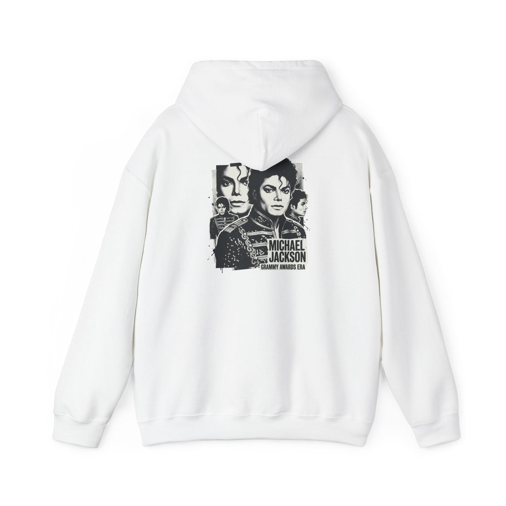 Michael Jackson Collage Hoodie – Retro Pop King Graphic Sweatshirt