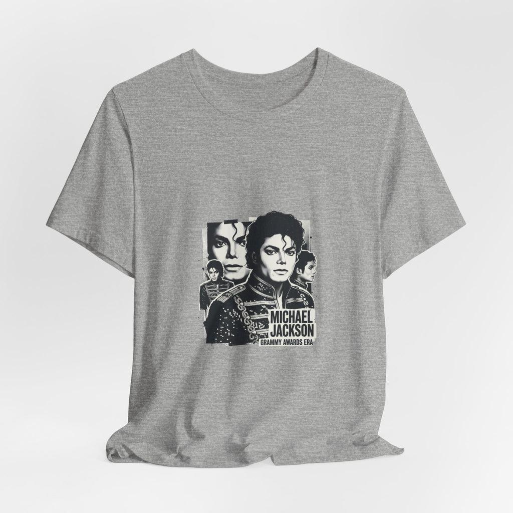 Retro Pop Star Portrait Tee — Michael Jackson Graphic T-Shirt