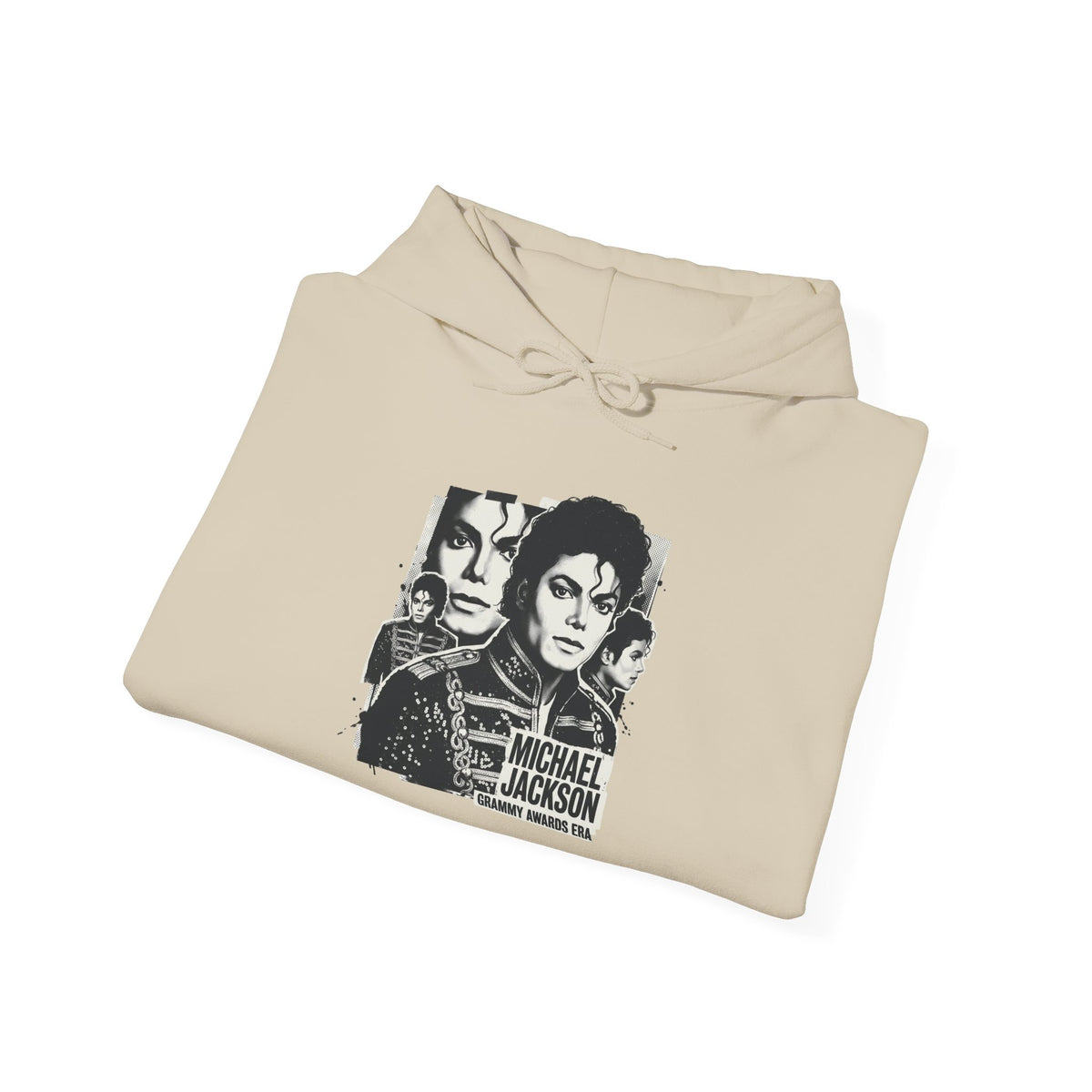 Graphic Hoodie — Iconic Music Portrait Vintage-Style