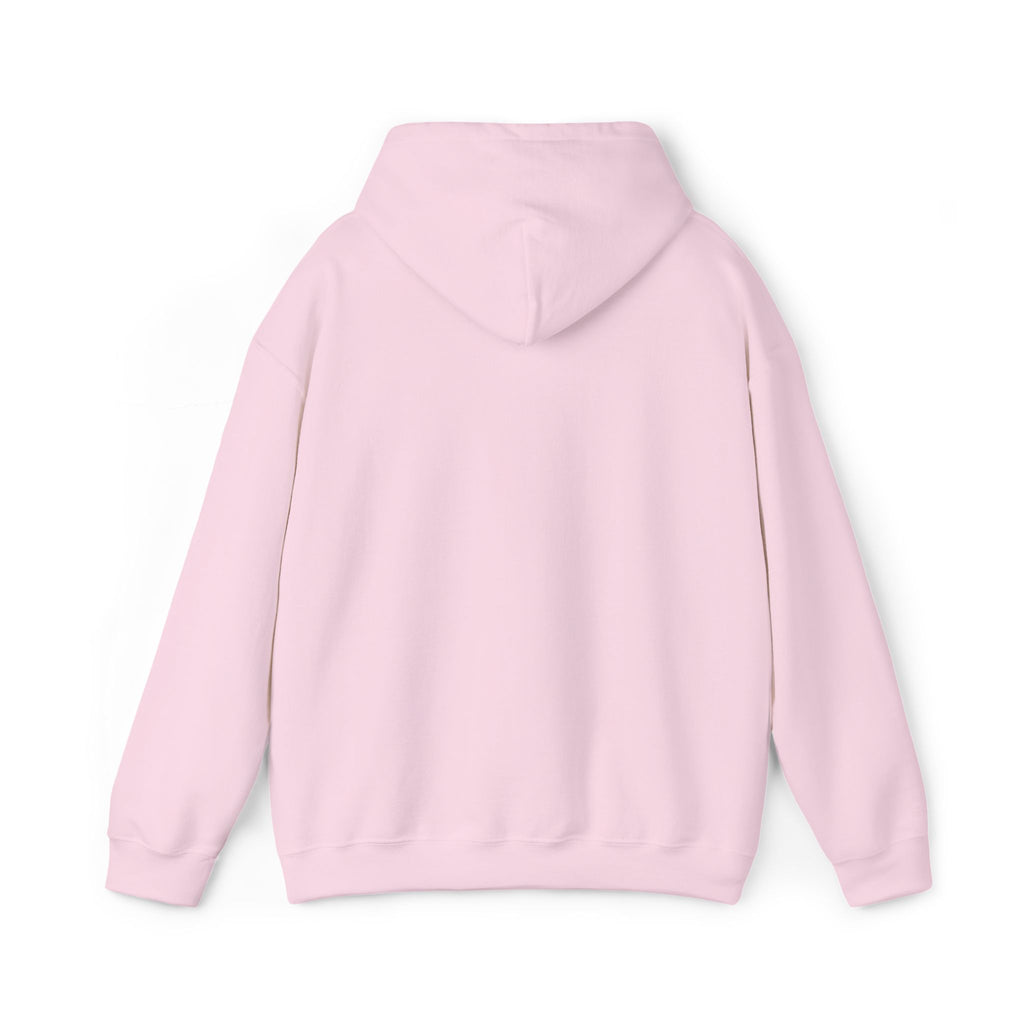 Floral Heart Hoodie — Delicate Wildflower Chest Print