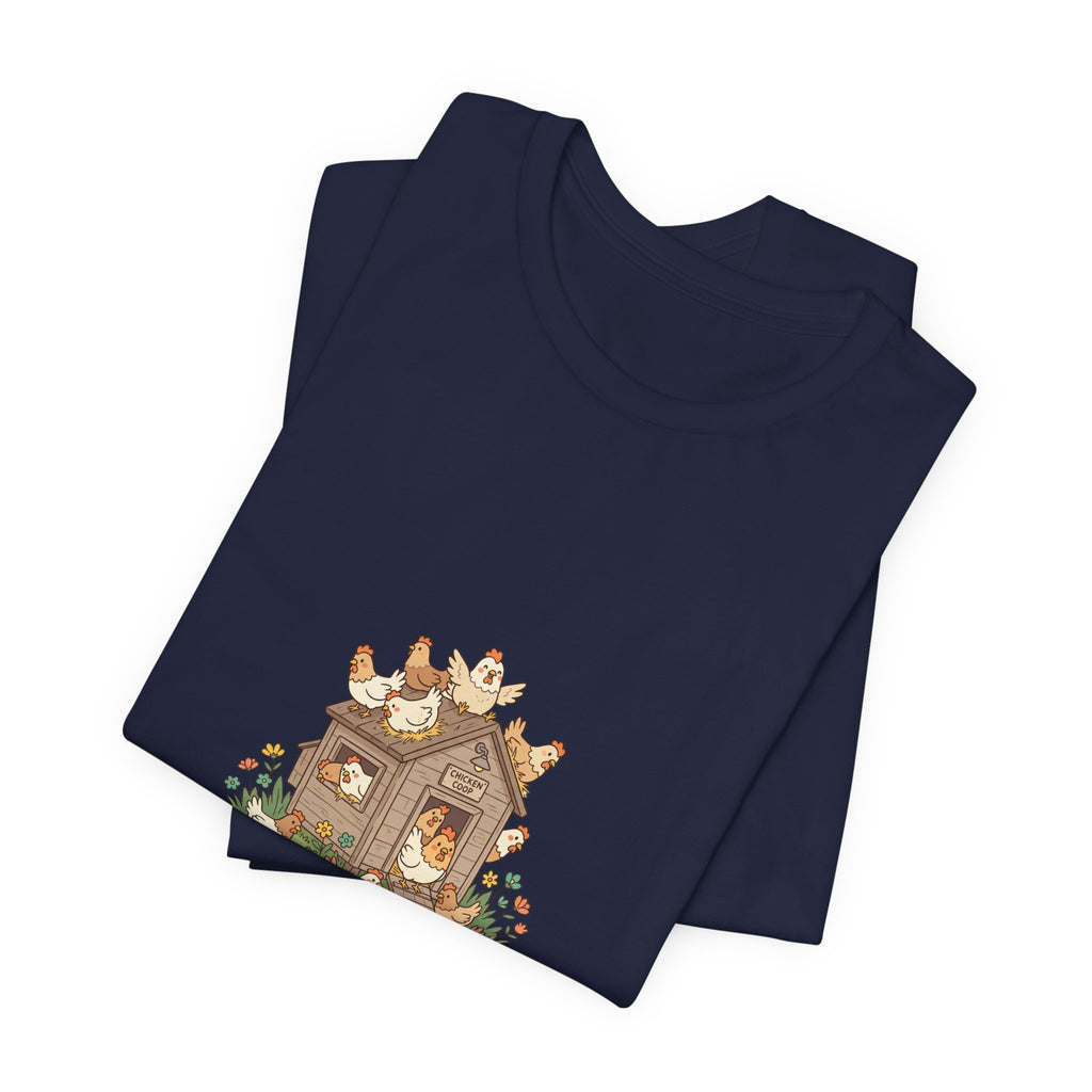 Chicken Coop Cottage Tee — 'I’m With The Chicks' Cute Farm Animal T-Shirt