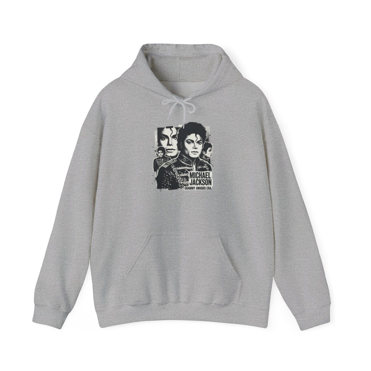 Graphic Hoodie — Iconic Music Portrait Vintage-Style
