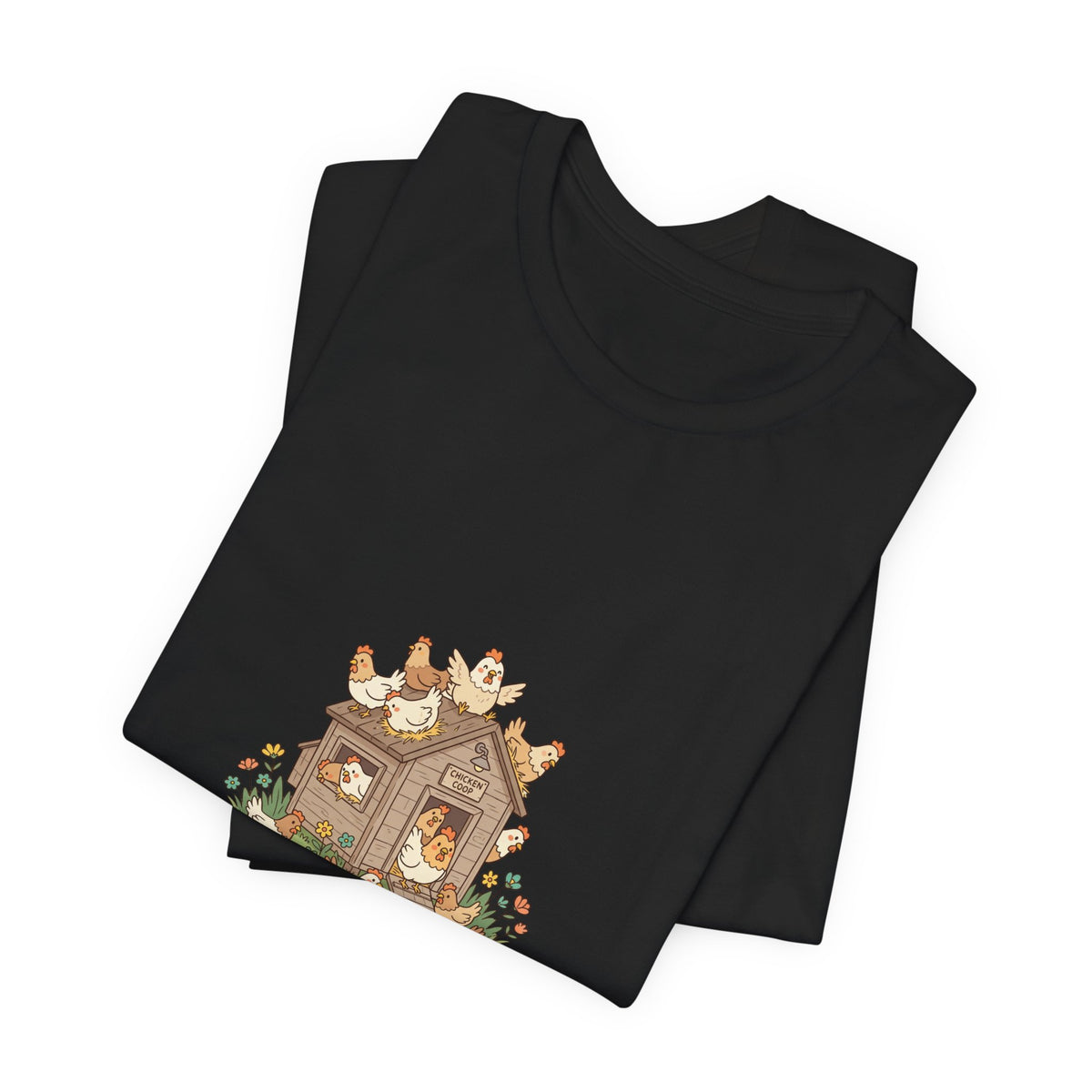 Chicken Coop Cottage Tee — 'I’m With The Chicks' Cute Farm Animal T-Shirt
