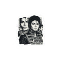 Michael Jackson Kiss-Cut Sticker — Grammy Awards Era Black & White Portrait