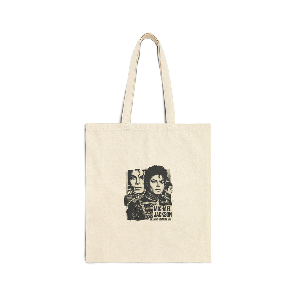 Michael Jackson Tribute Tote Bag - Vintage Pop Icon Canvas Shopper