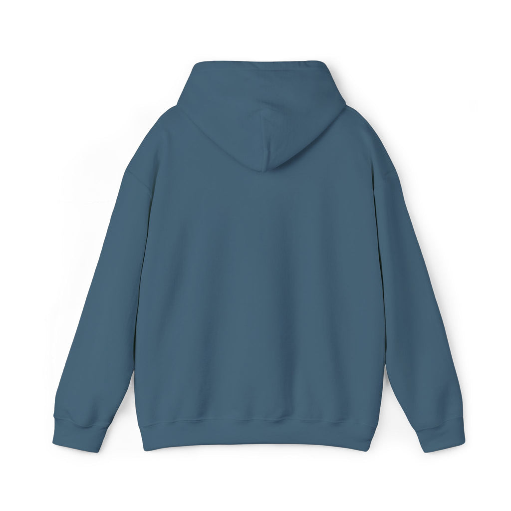 Floral Heart Hoodie — Delicate Wildflower Chest Print
