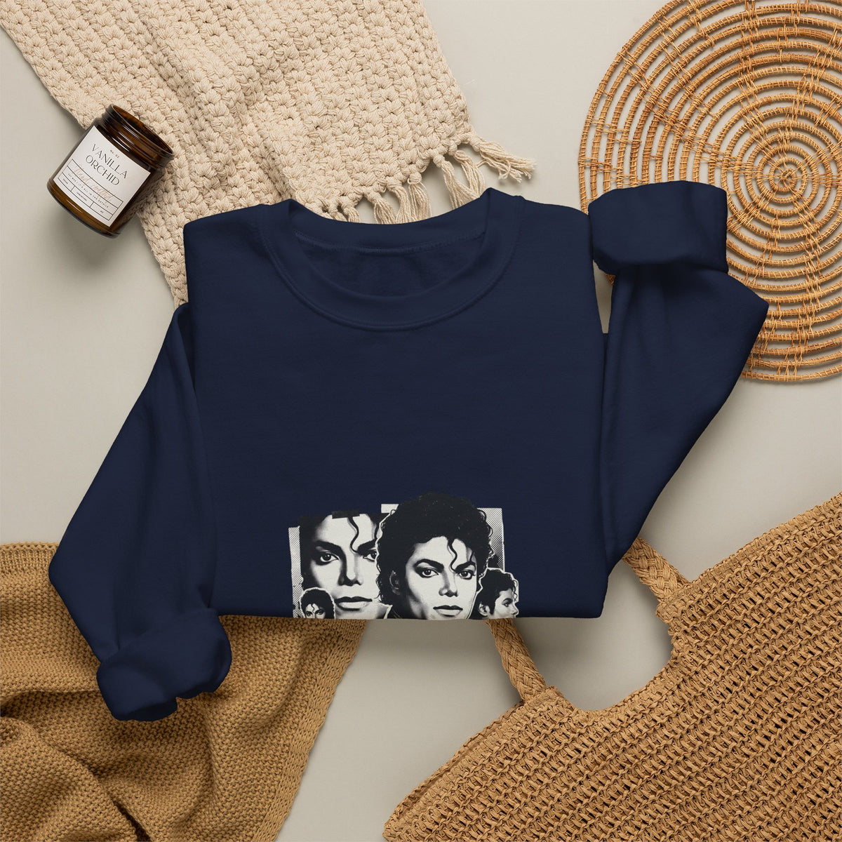 Retro Pop Icon Crewneck Sweatshirt