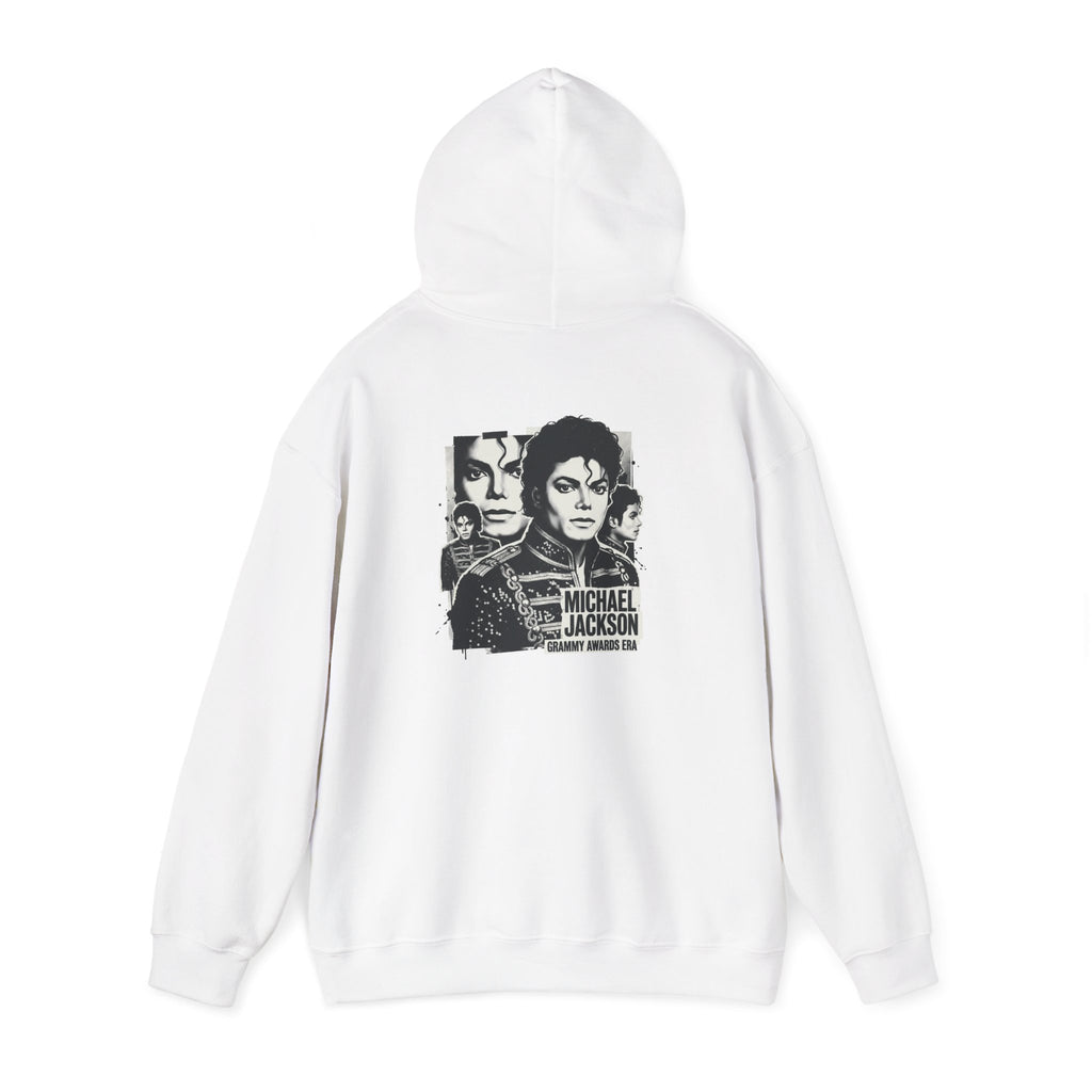 Michael Jackson Collage Hoodie – Retro Pop King Graphic Sweatshirt